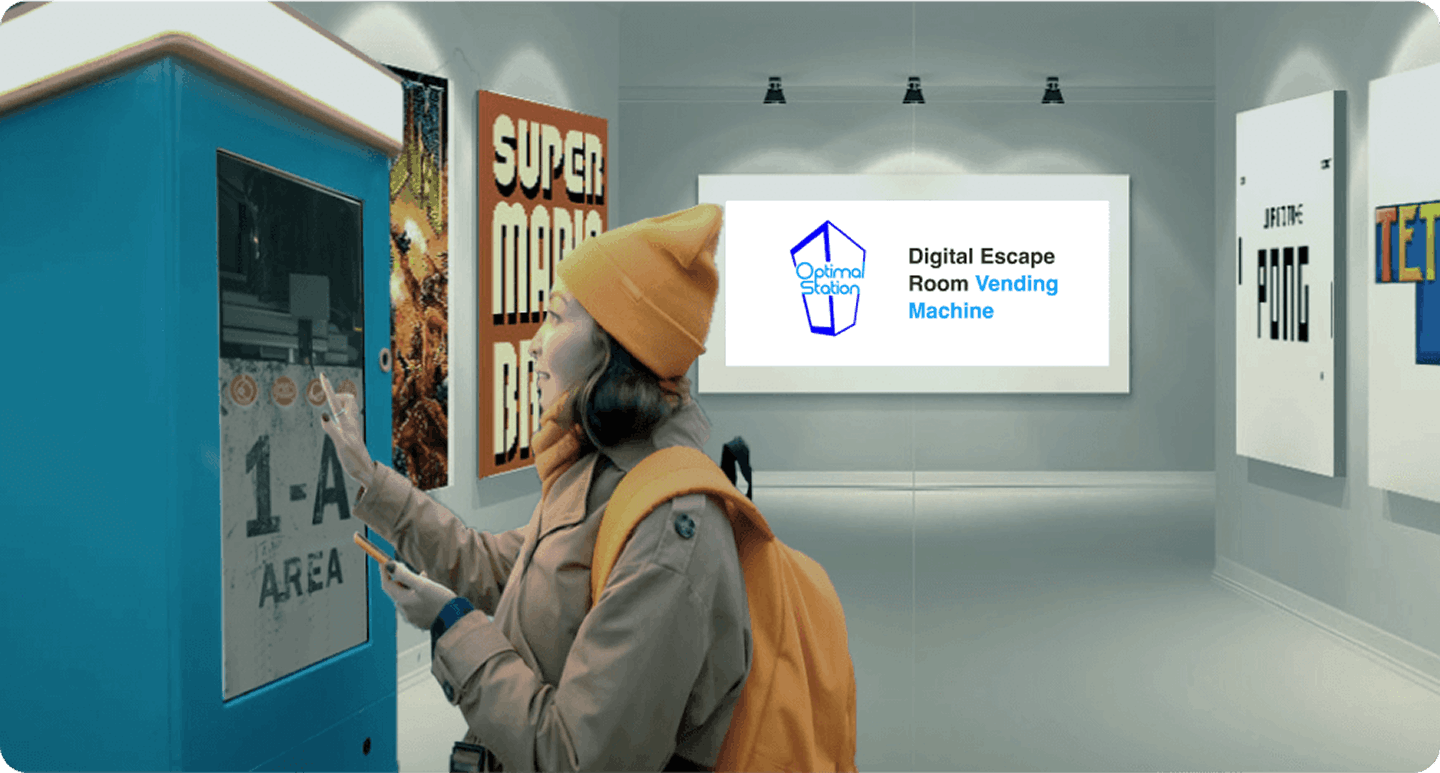 Digital Escape Room Vending Machine